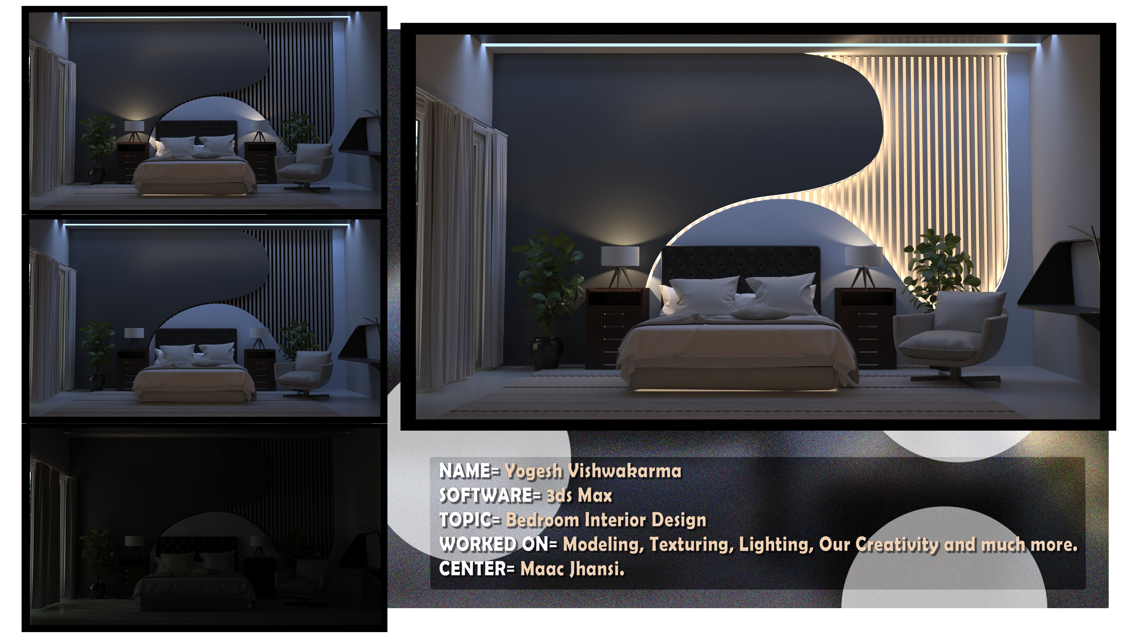 Bedroom Interior Render